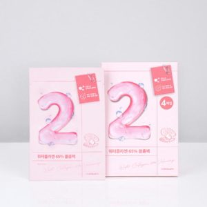 Numbuzin Набор тканевых масок с коллагеном No.2 Water Collagen 65% Voluming Sheet Mask (4шт)