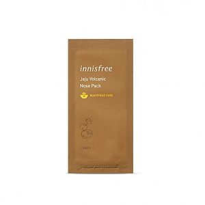 Innisfree Маска с вулканическим пеплом для носа Jeju Volcanic Nose Pack.