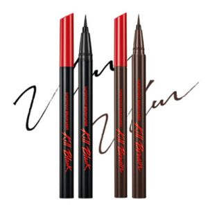 CLIO Водостойкая подводка (кисточка) Superproof Brush Liner (2 оттенок)