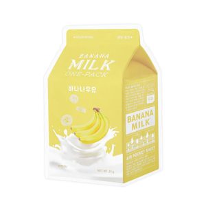A'PIEU Молочная маска с экстрактом банана Milk One Pack Banana Milk