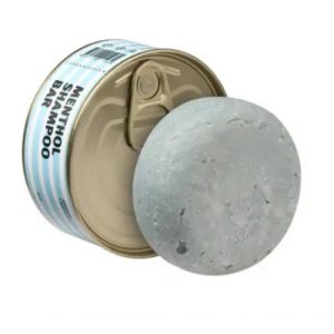 Твердый ментоловый шампунь (Menthol Shampoo bar)