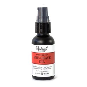Pre-shave масло для бритья Rockwell, аромат кедра, нероли и кожи, 30 мл