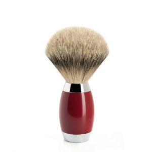 Помазок MUEHLE EDITION, барсучий ворс высшей категории Silvertip, китайский лак
