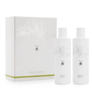 Набор для ухода за телом MUEHLE ORGANIC, гель для душа и крем для тела