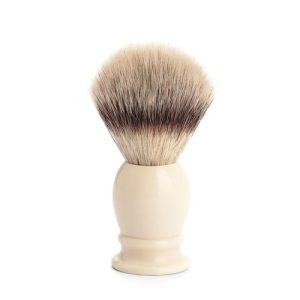 Помазок MUEHLE CLASSIC, фибра высшей категории Silvertip, смола, цвет слоновой кости, размер M