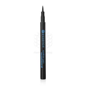 Подводка - фломастер Essence для век водостойкая 01 Deep black