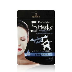 Увлажняющая маска для лица Skinlite 5 Masks "Hyaluronic Acid" с гиалуроновой кислотой 5шт