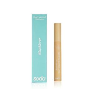 Тушь для ресниц Soda Crazy Volume Mascara #lashlover, Черный, 10мл