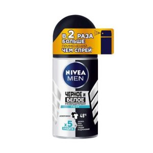 Мужской дезодорант - антиперспирант Nivea Men" Невидимый для черного и белого Fresh 50мл