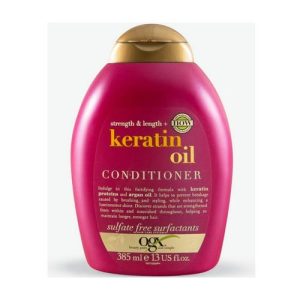 Кондиционер для волос OGX против ломкости, с кератиновым маслом 385мл