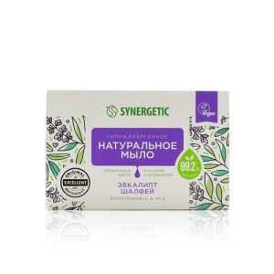 Натуральное мыло Synergetic "эвкалипт и шалфей" 90г