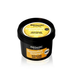 Обновляющий скраб для тела Organic Kitchen "Банановый беспредел" 100мл