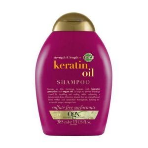 Шампунь для волос OGX против ломкости, с кератиновым маслом 385мл