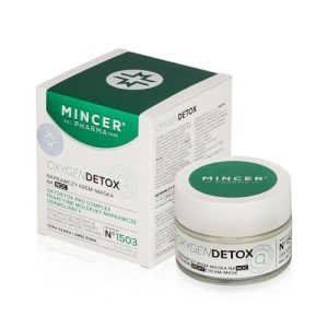 Ночная крем - маска для лица Mincer Pharma Oxygen Detox "восстанавливающая" 50мл
