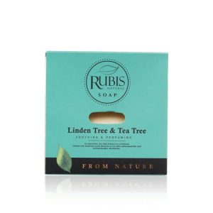Мыло туалетное Rubis From Nature "Linden Tree & Tea Tree" 125г