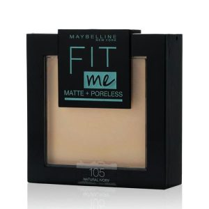 Пудра Maybelline New York Fit me! для лица "Matte & Poreless" матирующая 105 Натурально-бежевый 9г