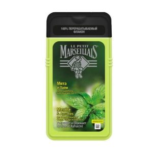 Мужской гель - шампунь Le Petit Marseillais, мята и лайм 250мл
