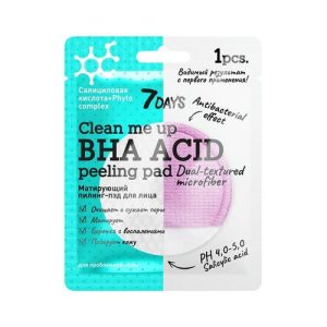 Матирующий пилинг - пэд для лица 7 days BHA Acid 5г
