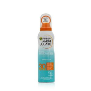 Солнцезащитный спрей - вуаль Garnier Ambre Solaire "Солнечная вода" с алоэ вера SPF 30 200мл