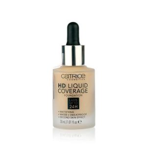 Тональный крем для лица Catrice HD Liquid Coverage Foundation 010 Light beige 30мл