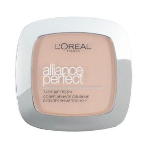 Компактная пудра L`Oreal Paris Alliance Perfect для лица R3 Бежево-розовый 9г