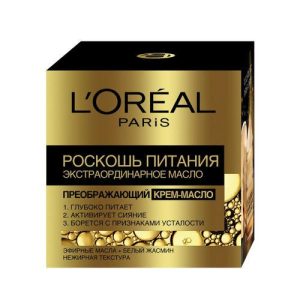 Крем - масло L`Oreal Paris Роскошь питания для лица "Экстраординарный" 50мл