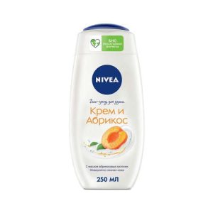 Крем - гель Nivea для душа "Молоко и абрикос" 250мл