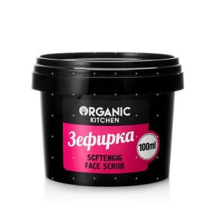 Смягчающий скраб для лица Organic Kitchen "Зефирка" 100мл