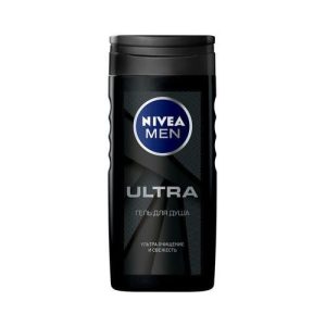 Гель для душа Nivea Men "Ultra" ультра очищение и свежесть 250мл