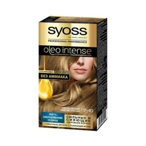Краска Syoss oleo intense стойкая для волос 7-10 Натуральный светло-русый