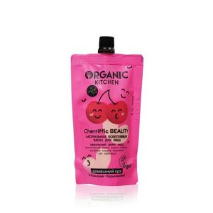 Натуральная осветляющая маска для лица Organic Kitchen "Cherriffic Beauty" 100мл