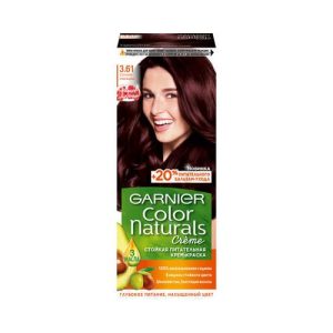 Стойкая крем - краска для волос Garnier Color Naturals 3.61 Сочная ежевика