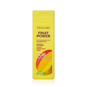 Шампунь для волос Delicare Fruit Power "восстановление и питание" с экстрактом манго 280мл