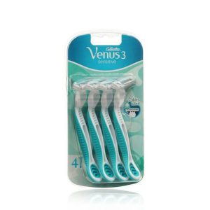 Одноразовые станки для бритья Venus 3 Sensitive 4шт