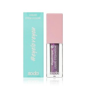 Жидкие тени для век Soda Liquid Eyeshadow #eyeloveyou 002, 4мл