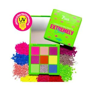 Тени для век 7 days Extremely Chick UVglow Neon 502 Futuristic 9г