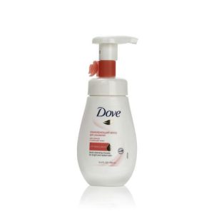 Мусс для умывания Dove "ухаживающий" для сухой и тусклой кожи неровного тона 160мл