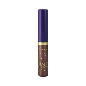 Жидкая подводка для век Vitex Ready to Glow с блестками 84 Magnetic brown 4,8мл