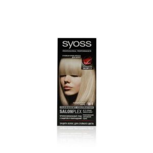 Стойкая крем - краска для волос Syoss Color 10.1 Перламутровый Блонд 50мл