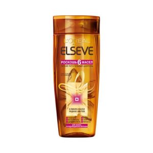 Питательный шампунь Elseve Роскошь 6 масел для всех типов волос 400мл