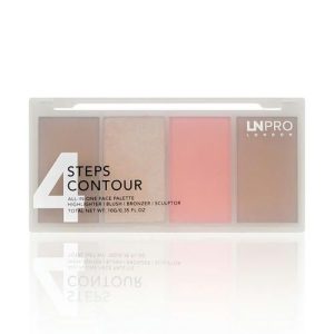 Палетка для контуринга лица LN Professional 4 Steps 4 Contour 101, 10г