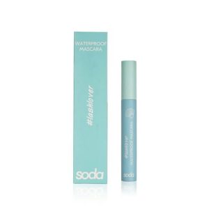 Водостойкая тушь для ресниц Soda Waterproof Mascara #lashlover, Черный, 10мл