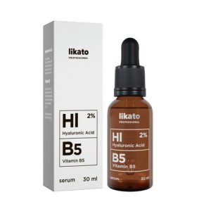Сыворотка для лица с гиалуроновой кислотой и витамином B5 Likato Professional "Hyaluronic acid, Vitamin B5" 30мл