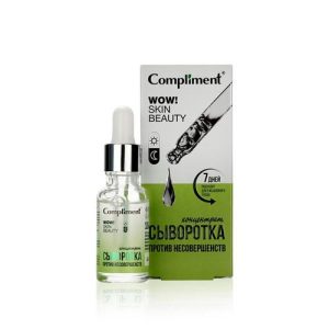 Сыворотка - концентрат для лица против несовершенств Compliment Wow! Skin Beauty 18мл