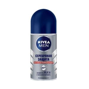 Мужской дезодорант - антиперспирант Nivea Men Серебряная защита 50мл