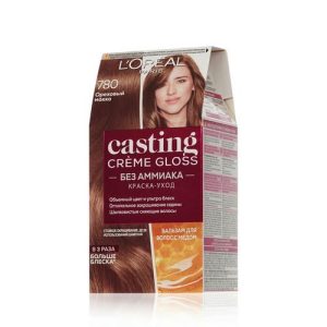 Стойкая краска - уход L'Oreal Paris Casting creme gloss для волос 780 Ореховый Мокко