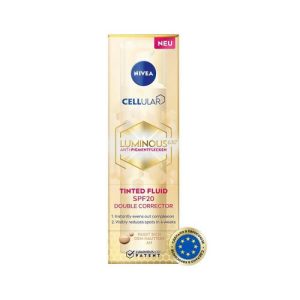 Тональный крем - флюид для лица Nivea Luminous630, SPF 20, 40мл
