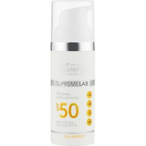 Bielenda Professional Supremelab Satin Protective Face Cream SPF 50 - Крем сатиновый для лица, 50 мл.
