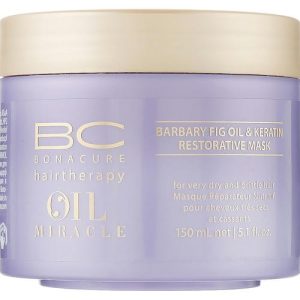 Schwarzkopf Professional Bonacure Oil & Micro Keratin Mask - Восстанавливающая маска с маслом и кератином, 150 мл.