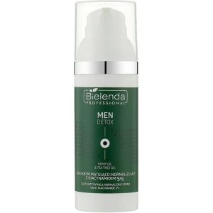 Bielenda Professional Men Detox - Масло для лица с гликолевой кислотой 3%, 50 мл.